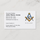 Search for master mason business cards Freemason