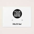 Search for white display cards Plain