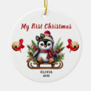 Search for penguin family christmas tree decorations Holiday keepsake