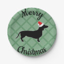 Search for dachshund christmas plates Dogs