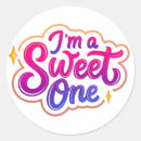 Search for candy girl stickers Sweet one