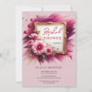 Search for flower frame invitations Gold