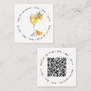 Search for drink ticket business cards Modern