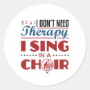 Search for choir stickers Singer