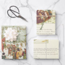 Search for father christmas wrap wrapping paper Retro