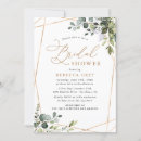 Search for greenery bridal shower invitations Elegant