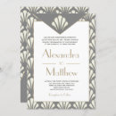 Search for roaring 20s wedding invitations Retro