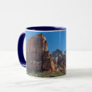 Search for angels landing mugs Zion national park