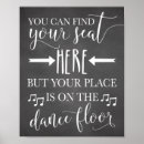 Search for is on the dance floor wedding signs Chalkboard
