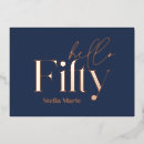 Search for rose gold and navy blue invitations Simple