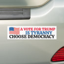 Search for democracy bumper stickers Democrat