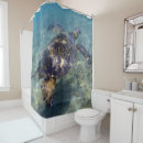 Search for sea turtle shower curtains Under the sea