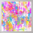 Search for vibrant abstract posters Multicolor