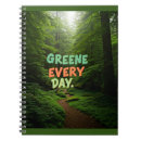 Search for environmental notebooks Green living