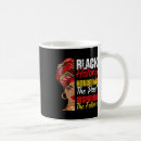 Search for afro girl mugs History month