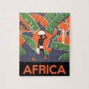 Search for african art puzzles Vintage