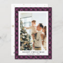 Search for purple christmas cards Winter