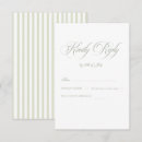 Search for classic wedding rsvp cards Modern
