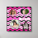 Search for funky canvas prints Black