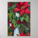 Search for poinsettias posters Red