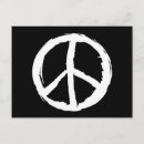 Search for peace postcards Simple