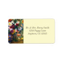 Search for impressionism return address labels Flowers