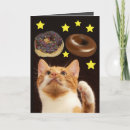 Search for donut birthday cards Cat