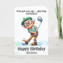 Search for the swing cards For him