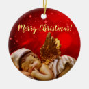 Search for baby angel christmas tree decorations Christian