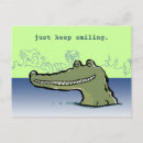 Search for happy reptile postcards Alligator