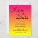 Search for hot pink save the dates Ombre
