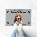 Search for basset hound doormats Cute