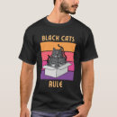 Search for black cats rule tshirts Cute