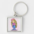 Search for childs drawing key rings Girl
