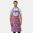 Search for red business aprons Employee