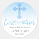 Search for confirmation boy stickers Blue