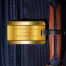 Search for stainless steel luggage tags Gold