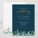 Search for gold leaf wedding invitations Boho