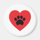 Search for paw print magnets Puppy