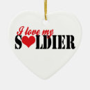 Search for support our troops christmas tree decorations Soldier