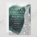 Search for emerald green birthday invitations Party