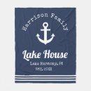Search for lake house blankets Anchor