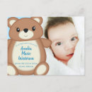 Search for teddy bear birth announcement cards Cute