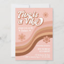 Search for five is a vibe birthday invitations Groovy girl party