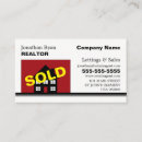 Search for estate agent business cards Realtor