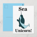 Search for narwhals postcards Ocean