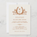 Search for horseshoe invitations Equestrian