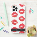 Search for lip print iphone cases For her