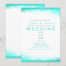 Search for aqua wedding invitations Turquoise