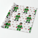 Search for kids christmas wrapping paper Elf